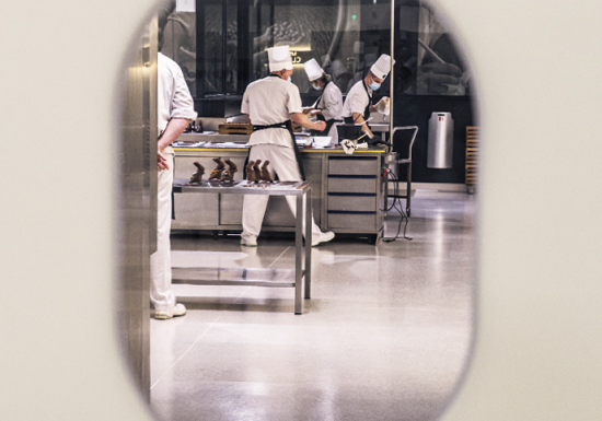 Musée Chocolatrium, Mesnil-sur-Iton © Yann Lelias, Chocolatrium Cluizel Chocolatrium Michel Cluizel / Manufacture Cluizel