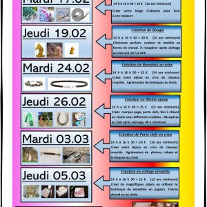 Les Ateliers créatifs au Domaine de Lorleau