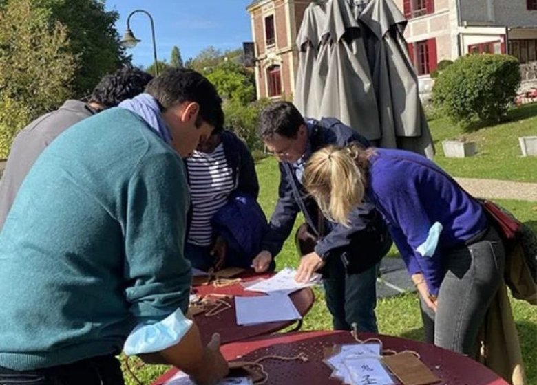 Chasse aux trésors à Giverny
