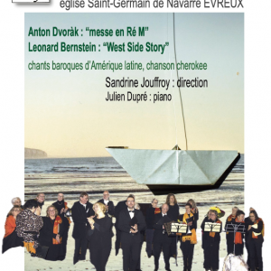 Concert du Choeur Véga d’Évreux à l’église Saint-Germain de Navarre