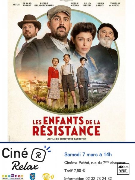 Ciné relax : Les enfants de la résistance