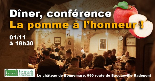 La pomme à l’honneur au château de Bonnemare