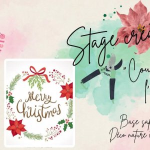 Stage Couronne de l’Avent Couture