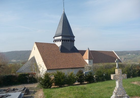 Eglise de Giverny © Eure Tourisme, C. Michaud Office de Tourisme Nouvelle Normandie – Bureau d’Information Touristique de Giverny