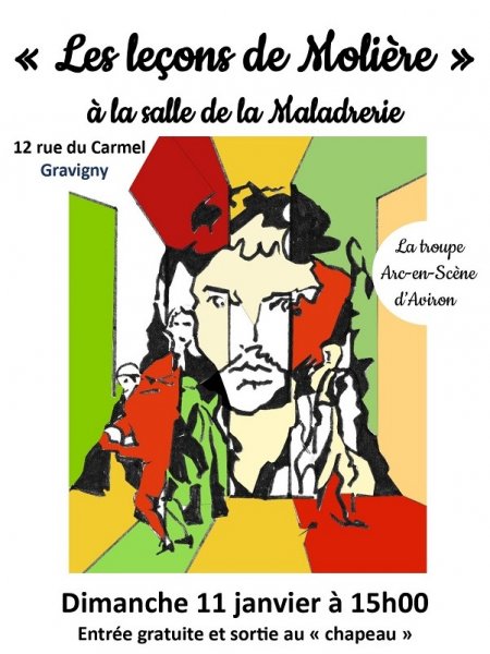 Théâtre : Les leçons de Molière