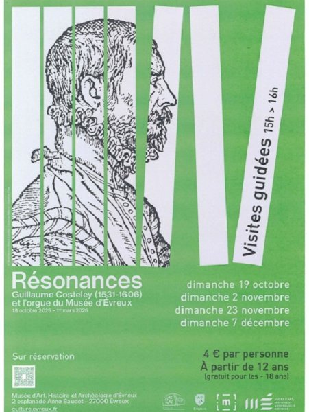 Visite guidée de l’expo Résonances au musée d’Evreux