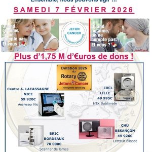 Opération jetons le cancer à Evreux