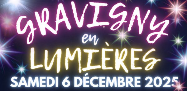 Gravigny En Lumière : Animation De Fin D’Année