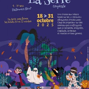 villeevreux Halloween Biod à la serre tropicale