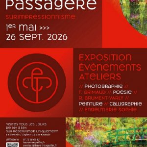 Jardin l&rsquo;Eure tranquille : Inauguration de l&rsquo;Expo lumière passagère