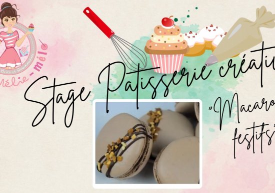 Mélanie PARIS Stage Patisserie Créative Macarons