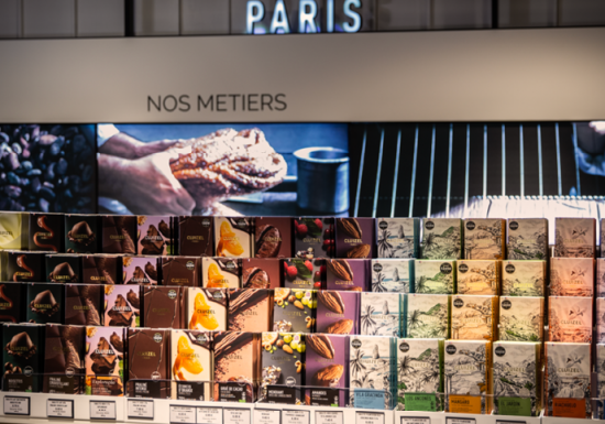 Musée Chocolatrium, Mesnil-sur-Iton © Yann Lelias, Chocolatrium Cluizel Chocolatrium Michel Cluizel / Manufacture Cluizel