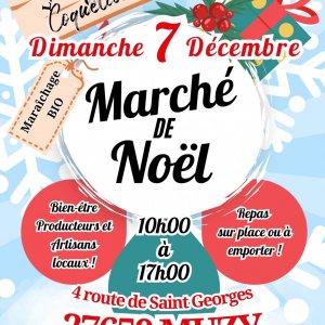 Marché de Noël à La Ferme à Muzy