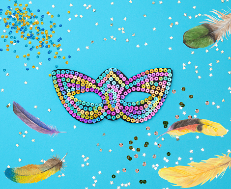 Artistes en herbe : Masque de carnaval