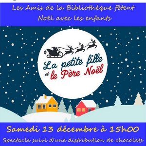 Spectacle : La petite fille et le père Noël à Saint-André de l’Eure