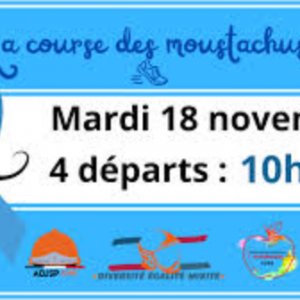 Movember : La course des moustachus à Évreux