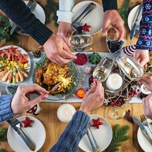 Déjeuner du Jour de l’An à L’Estampille by Erisay