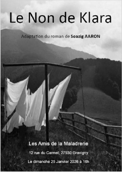 Spectacle le NON de Klara