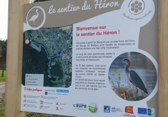 Espace Naturel Départemental : Le Sentier du Héron