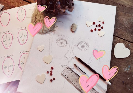 Artistes en herbe pour tous : Portrait « en tête-à-tête » – Spécial Saint-Valentin