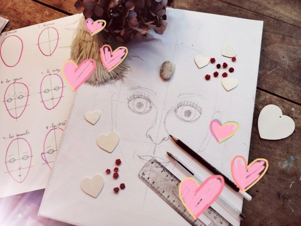 Artistes en herbe pour tous : Portrait « en tête-à-tête » – Spécial Saint-Valentin