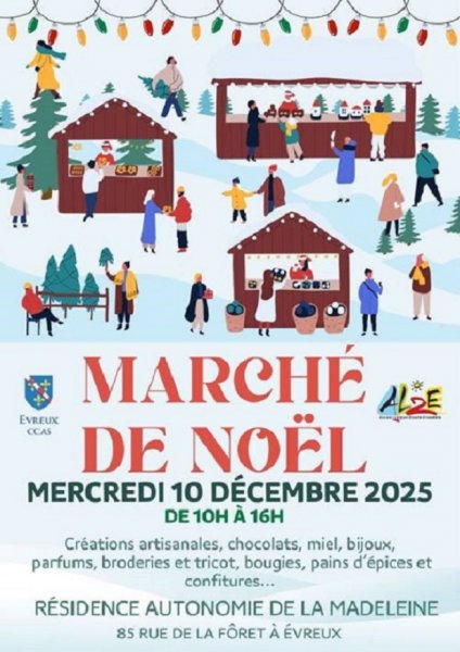 Marché de Noël à La Madeleine