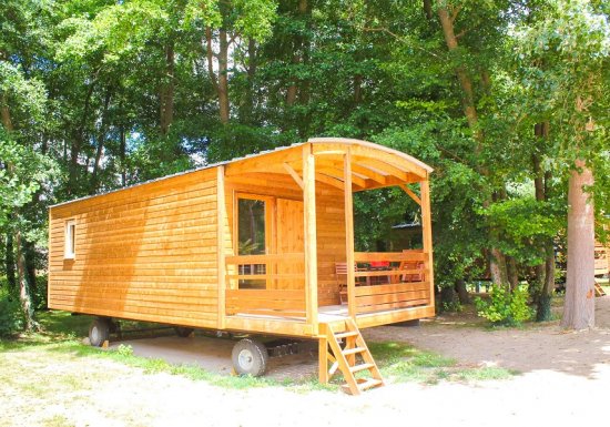 Léry-Poses en Normandie Roulottes_ camping Léry-Poses en Normandie