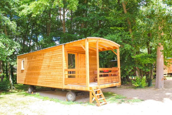 Roulottes_ camping Léry-Poses en Normandie