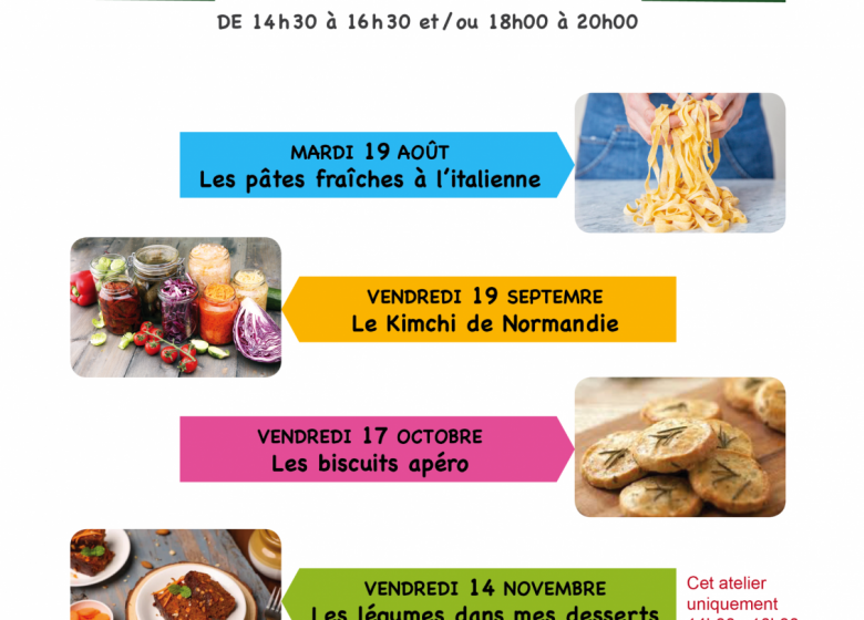 ATELIER CUISINE SANTÉ : Bien manger pour mieux vivre ! à la Maison forestière des Hogues