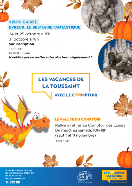 Visite guidée : Évreux, le bestiaire fantastique