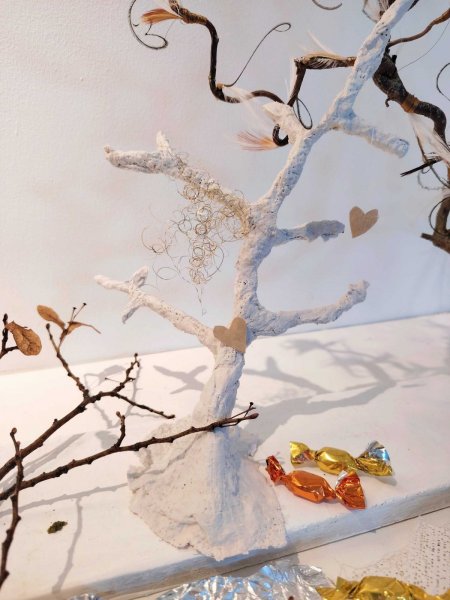 Artistes en herbe : Mon arbre enneigé