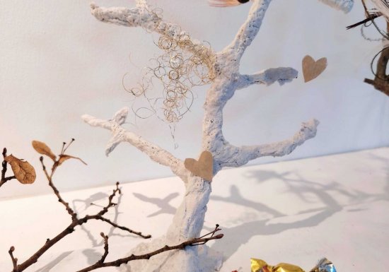 Artistes en herbe : Mon arbre enneigé