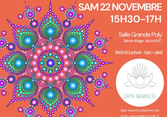 Yoga et musique live à la MJC D’Évreux